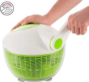 Ibili Essential Centrifuga Salata 26 cm AlbVerde Plastic - Img 2