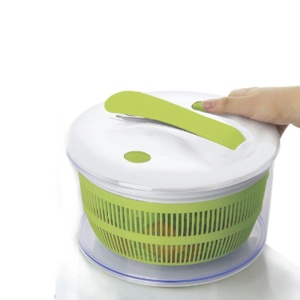 Ibili Salatschleuder 24 cm Inox AlbVerdeArgintiu Functie Pedala - Img 3