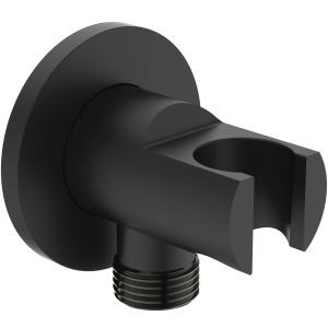 Ideal Standard BD193XG Ceraline Robinet Pachet Set complet, Robinet de lavoar, Robinet de baie, Robinet de baie, Baterie, economisire de apa, matase neagra - Img 4