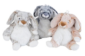 Iepuras de plus Simba Nicotoy, 25 cm, super moale, 3 modele disponibile