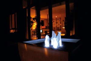 Iluminare subacvatica OASE LunaLed 9 buc - 2W, LED-uri alb rece, 10m cablu - Img 5