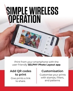 Imprimanta foto Canon SELPHY CP1500, compacta, conectivitate wireless, 100 ani durabilitate - Img 5