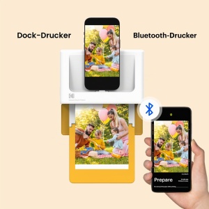 Imprimanta foto Kodak Dock Plus 10x15cm, Bluetooth, 10 foi, 4PASS - Img 4