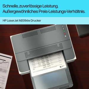 Imprimanta laser HP LaserJet M209dw monocrom Wi-Fi dual-band imprimare fata-verso - Img 7