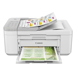 Imprimanta multifunctionala Canon PIXMA TR4756i, 4 in 1, Wi-Fi, Duplex, ADF 20 coli, Alb - Img 2