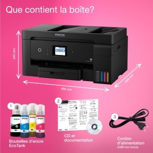 Imprimanta multifunctionala cu rezervor de cerneala Wi-Fi Epson EcoTank ET-15000 A3 cu rezerva de cerneala inclusa timp de pana la 3 ani - Img 5
