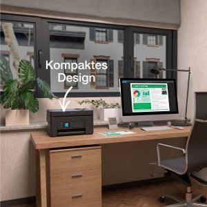 Imprimanta multifunctionala Epson Workforce WF-2930DWF, A4, wireless, compacta - Img 8