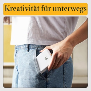 Imprimanta Portabila KODAK Step, BluetoothNFC, ZINK, Alb - Img 7
