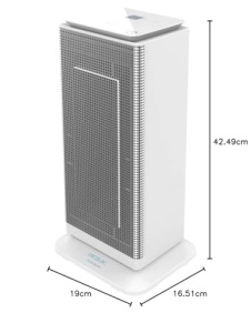 Incalzitor ceramic Cecotec ReadyWarm 6400 Ceramic Sky Smart. 2000 W, afisaj LED, telecomanda, 3 moduri - Img 6