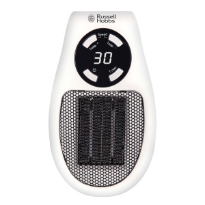Incalzitor ceramic Russell Hobbs RHPH2001 500W termostat reglabil timer 12 ore alb