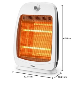 Incalzitor electric Ufesa Rigel 2 trepte de putere Sistem siguranta Design compact - Img 3