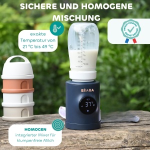 Incalzitor mobil pentru sticle BEABA Milk Nomad, 100W, USB-C, compact - Img 3