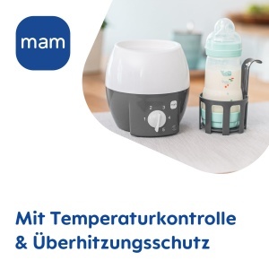 Incalzitor pentru biberoane MAM cu control automat al temperaturii, gri - Img 4