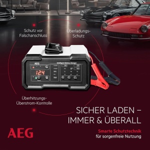 Incarcator auto AEG CW20, 20A, pentru baterii 612V, cu display LED - Img 3