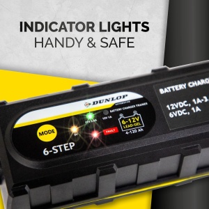 Incarcator auto Dunlop 612 V, 65W, IP65, 6 faze - Img 5