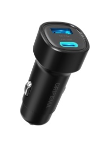 Incarcator auto GRIFEMA GD511, 48W, USB-C si USB-A, compact
