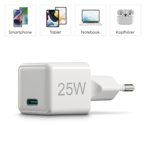 Incarcator rapid Hama, 25W, USB-C, mini format, alb - Img 6