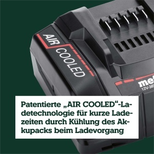Incarcator rapid Metabo ASC 145, 12-36 V, compatibil cu acumulatori CAS - Img 6