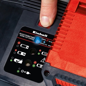 Incarcator universal Einhell Power X-Boostcharger 8 A tehnologie de incarcare rapida LED status - Img 5