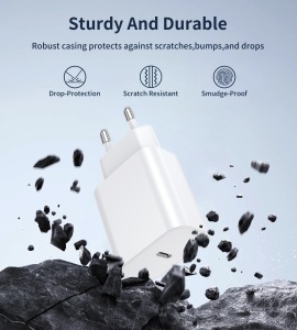 Incarcator USB C 20W BHHB pentru iPhone 1716151413 Pro Max, design compact - Img 5