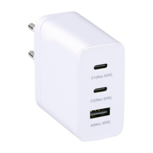 Incarcator USB C Grundig 65W - 2x USB-C, 1x USB-A, Compact
