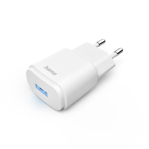 Incarcator USB Hama, 6W, 5V1.2A, Alb - Img 2
