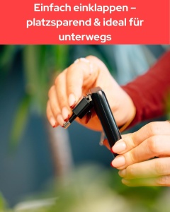 Incarcator Verbatim Fold n Go GaN 65W 2x USB-C Negru - Img 5