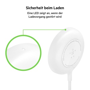 Incarcator wireless Belkin MagSafe, 2m, pentru iPhone 141312, alb - Img 6
