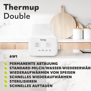 Incubator pentru biberoane Lionelo THERMUP, 2 biberoane, control temperatura, BPA-free - Img 7