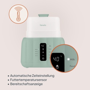 Incubator pentru sticle LIONELO Thermup Duo 6-in-1, pentru 2 sticle, sigur si eficient - Img 9