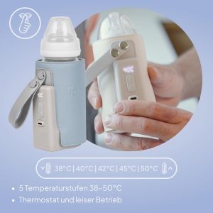 Incubator portabil pentru biberon LIONELO Thermup Go Plus, 5 temperaturi, USB-C - Img 6