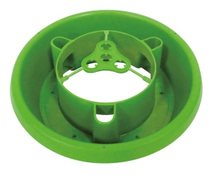 Inel de udare Dehner cu protectie impotriva melcilor, 3 bucati, 24 cm, verde - Img 4