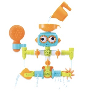 Infantino Sensory Plug Play Jucarie Baie pentru Bebelusi 16 Piese BPA-Free