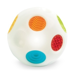 Infantino Sensory Regenbogenball Multicolor Stimuleaza Simturile si Dezvolta Motorica