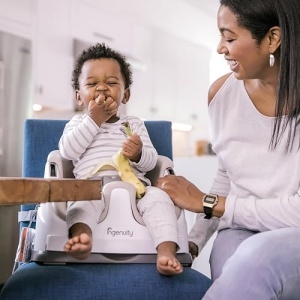 Ingenuity 2-in-1 Baby Base Beige Scaun Multifunctional cu Tavita Detasabila - Img 15