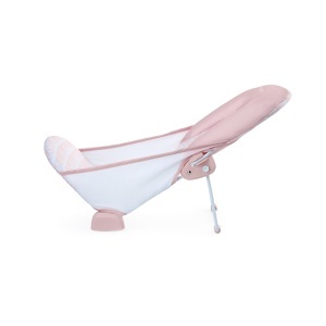 Ingenuity FoldAway Baby Badesitz 2 Pozitii Roz 0-6 Luni Compact Pliabil - Img 3