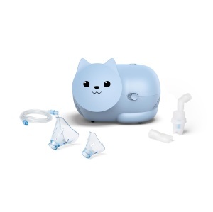 Inhalator pentru copii OMRON Nami Cat, design prietenos, tratament eficient pentru astm si bronsita - Img 9