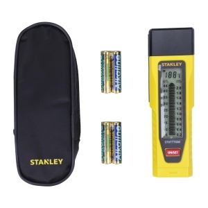 Instrument de masurare a umiditatii Stanley 0-77-030, pentru lemn si materiale de constructie