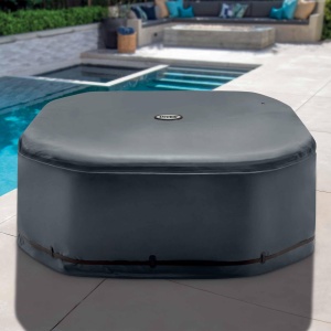 Intex 28536 - Copertura termica pentru PureSpa octogonal, 4 locuri, negru - Img 2
