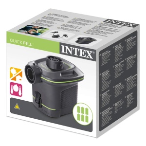 Intex 66638 Pompa electrica cu umplere rapida, multicolor negru - Img 5