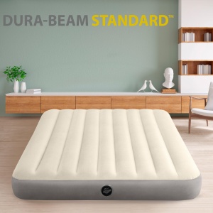 Intex Queen Dura-Beam Series Single High, Taupe/Gri, Einheitsgrosse - Img 2