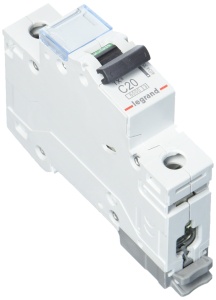 Intrerupator de circuit Legrand 403435 C20A 1P 6KA, 1 modul