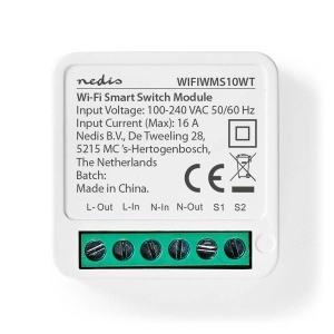 Intrerupator Inteligent SmartLife - Wi-Fi, 3680 W, Compatibil AndroidiOS