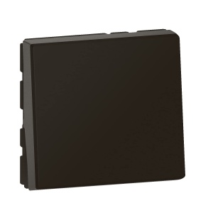 Intrerupator Legrand Mosaic Easy-LED, 10 A, 2 Module, Negru Mat - Img 1