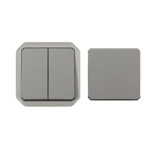 Intrerupator multifunctional Legrand Plexo New, 5-in-1, gri