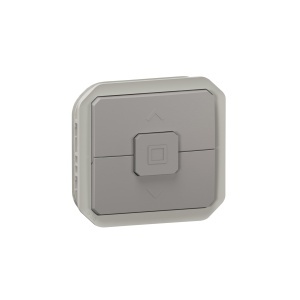 Intrerupator pentru rulouri Legrand Plexo New, 6A, 250V, 500W, Culoare Gri