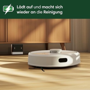 iRobot Roomba 105 Combo - Aspirator + Mop - Clearview LiDAR - 7000Pa - 120 min- SmartScrub - Evitati obstacolele - Curatati zonele - Incarcati si continuati - Aplicatie - Alb - Img 10