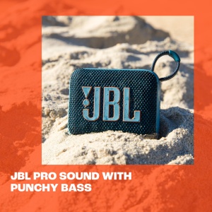 JBL Go 4 - Rosu - Cutie de difuzoare portabile Bluetooth cu sunet JBL Pro, bas profund si functie Playtime Boost - Rezistent la apa si praf - 7 ore de functionare - Img 2