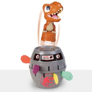 Joc de actiune Tomy Pop Up T-Rex T73290 pentru copii, 4-8 ani, Jurassic World - Img 6