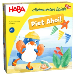 Joc de memorie HABA Piet AHOI pentru 1-4 jucatori, ab 2 ani, cu figurina din lemn